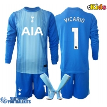Tottenham Hotspur Guglielmo Vicario #1 Goalkeeper Replica Away Minikit 2025-26 Long Sleeve (+ pants)